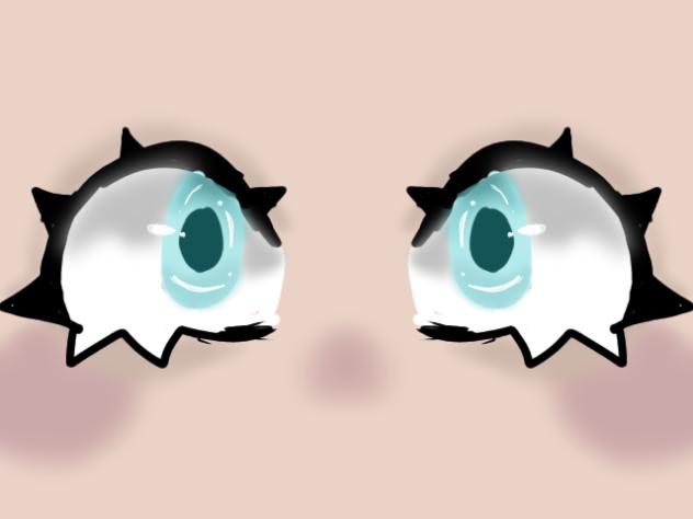 blinking eye - ibisPaint