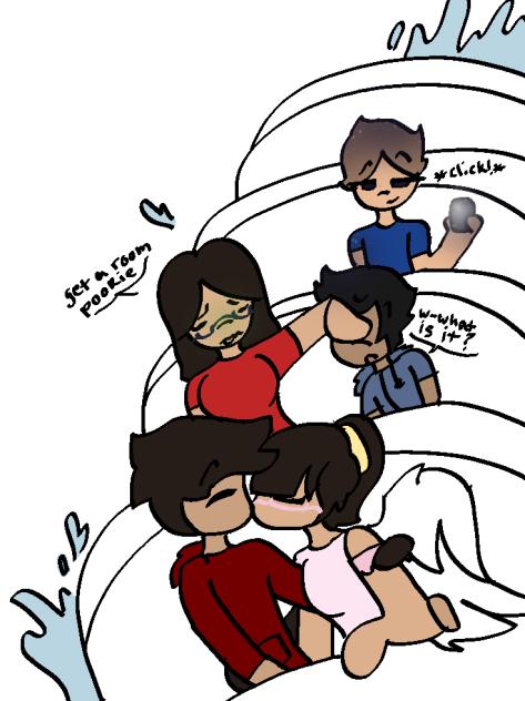 Get a room pookie- Lucas