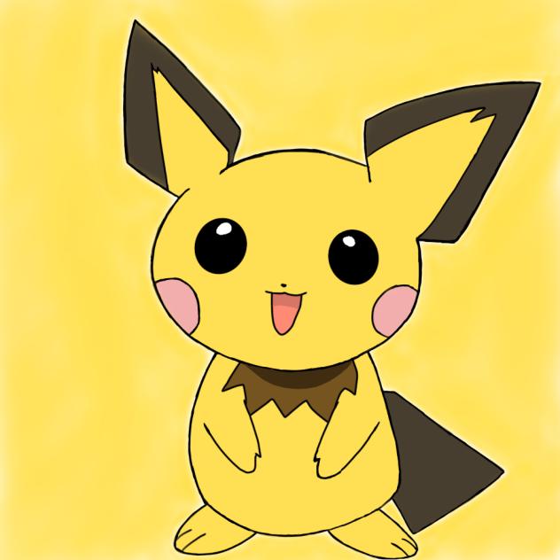 ポケモン ピチュー 色違い ポケモンセンター ピチュ-BIG!全部で7