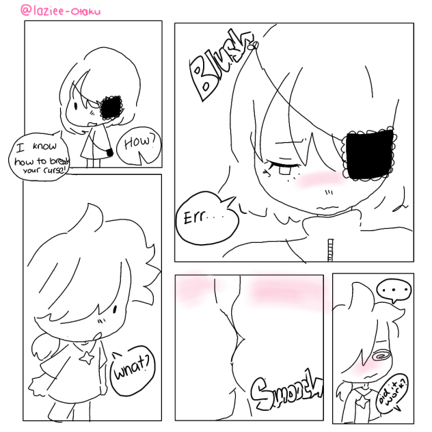 some random comic strip I made (^_-)