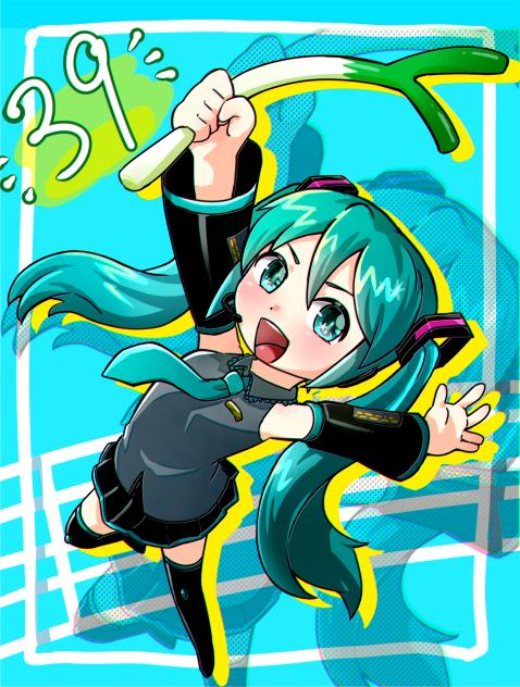 ミニキャラ風(？)初音ミク
