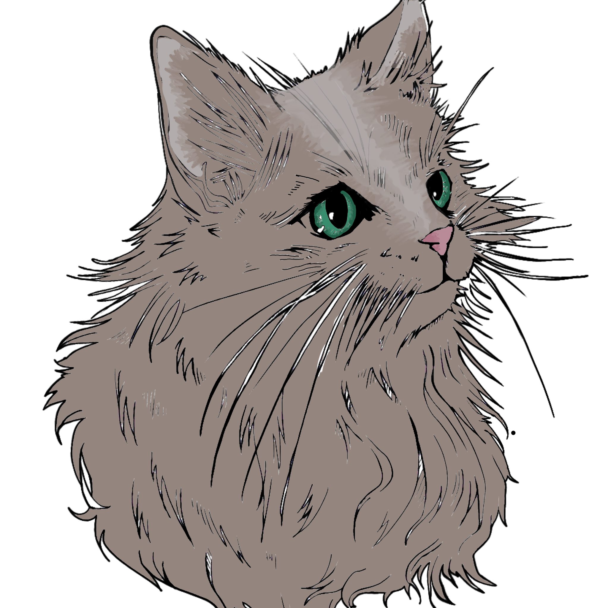 1. Cat - ibisPaint