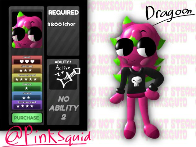 Dragoon! 💓💚 (dandys world oc)