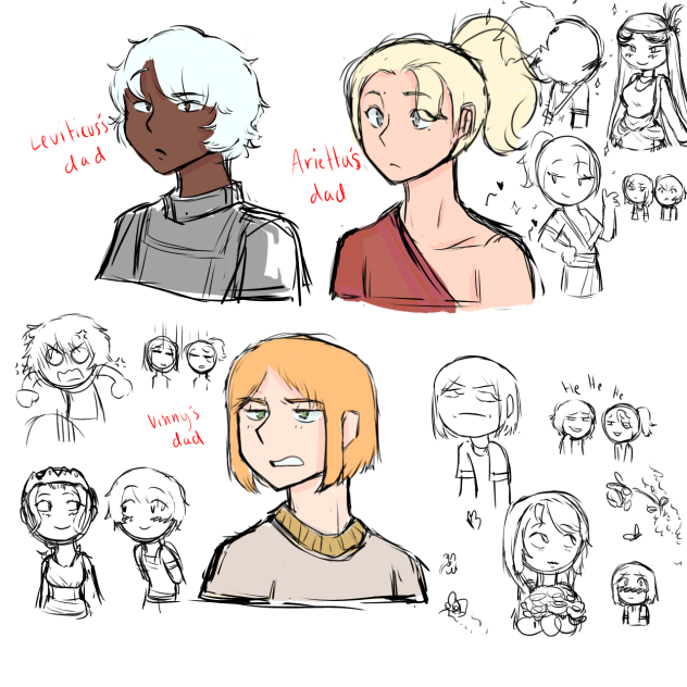 OCs parents when they’re young