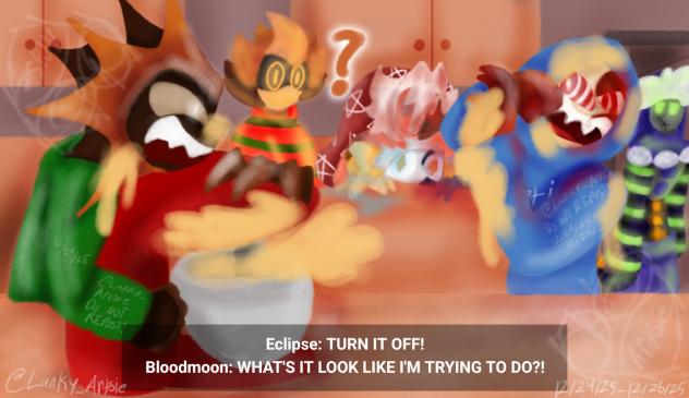 Christmas Cookies Disaster UATW! AU