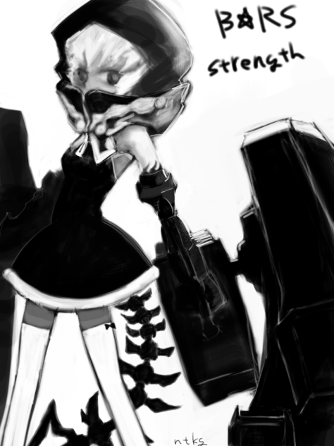 B★RS ストレングス描いてみた