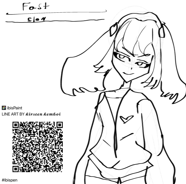 line art by me