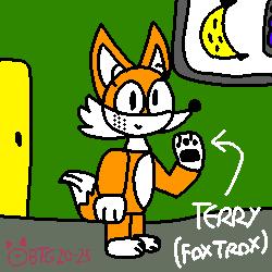 Some random Terry Foxtrox fan-art
