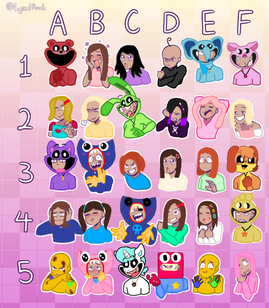 characters I made - ibisPaint