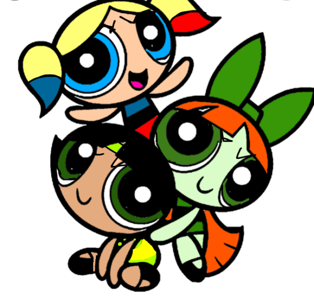 Ppg as DC villains edit