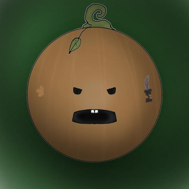 Angry pumpkin