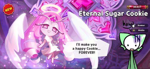 I got Eternal sugar cookie🍬🩷🌸