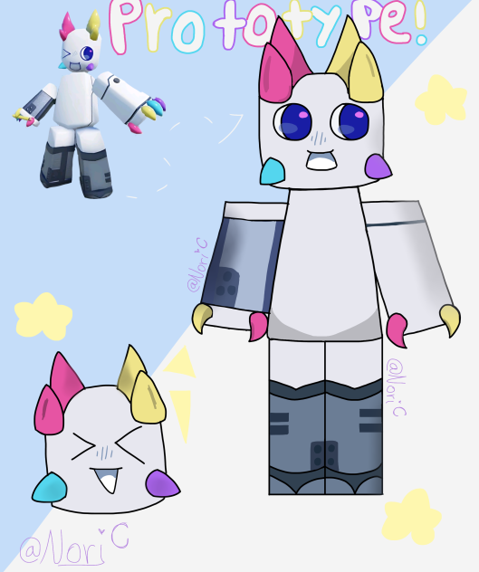 Prototype!🤍💛💙💜