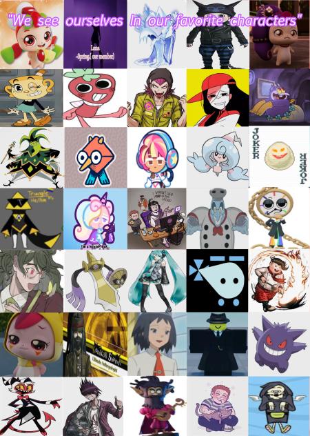 my fav characters in media - ibisPaint