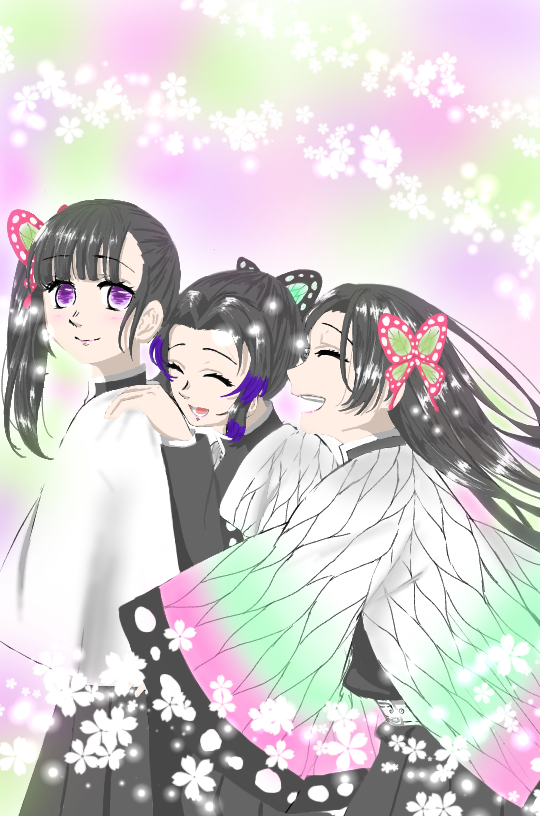 カナヲしのぶカナエ - ibisPaint