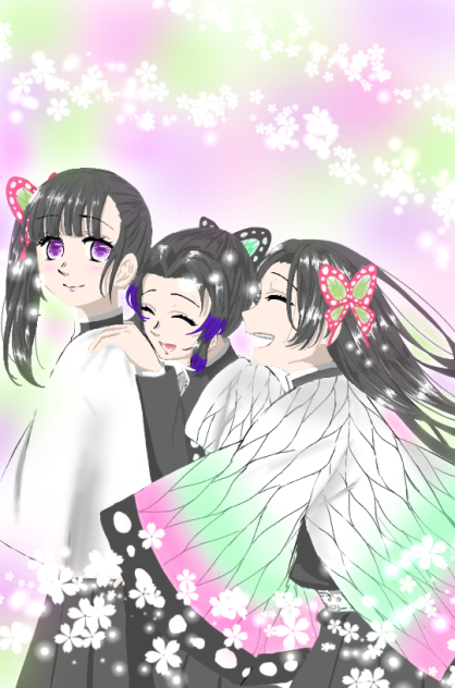 カナヲしのぶカナエ - ibisPaint