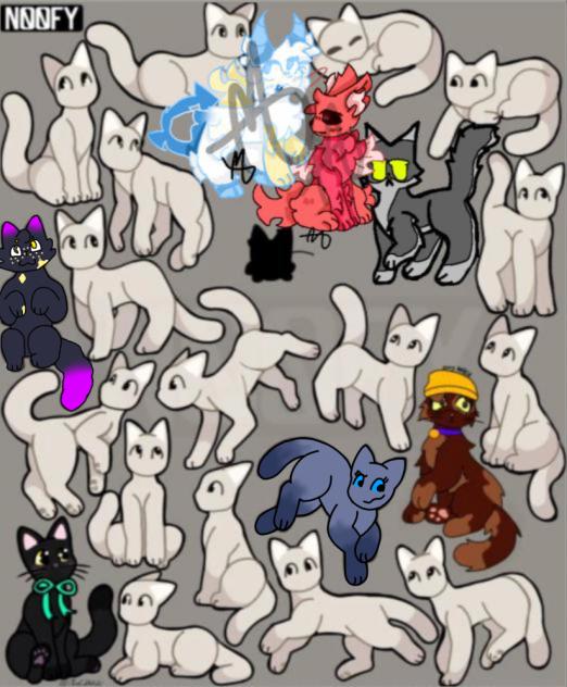 cute cat collab - ibisPaint