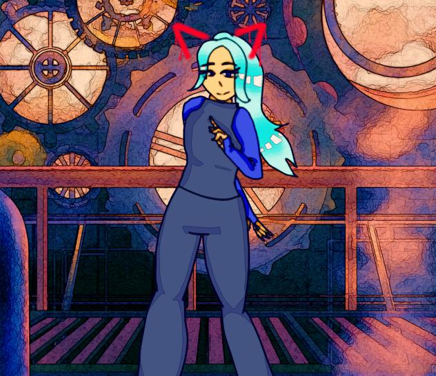 Drawing my OCs as Human Delta