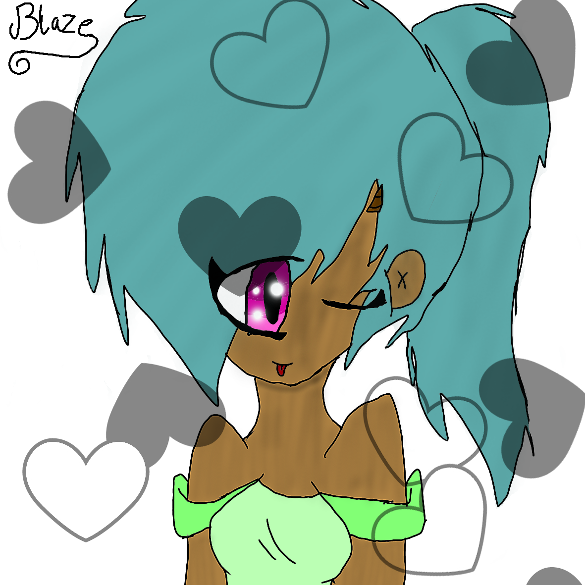 a speedpaint of my oc - ibisPaint