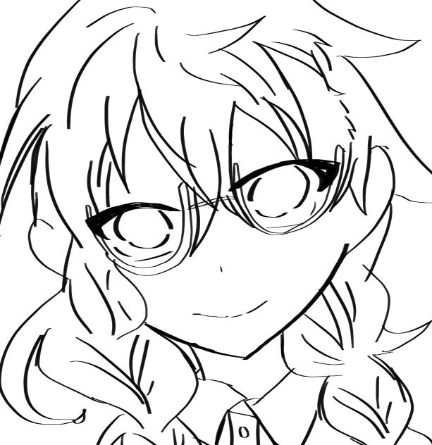 Mei shijimi lineart