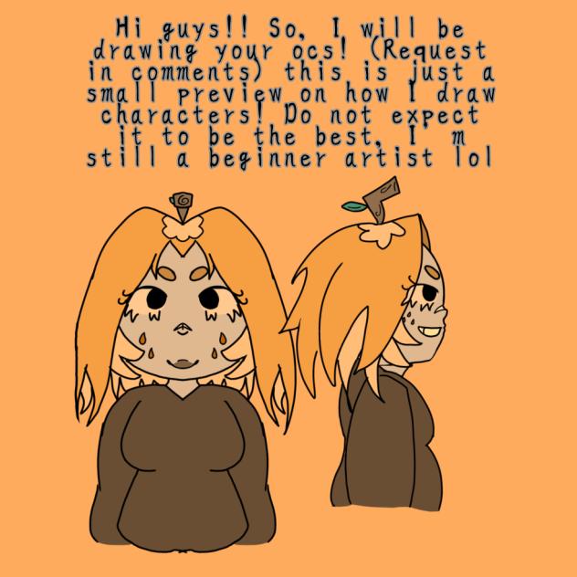Drawing ocs ❕