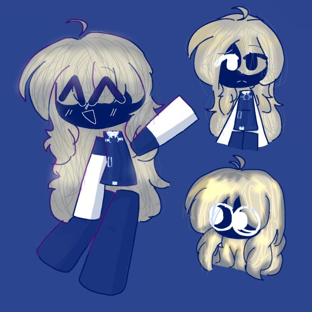 blocky.