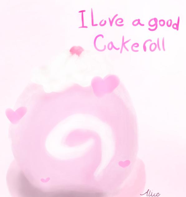 Cake roll love