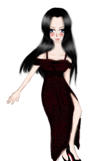 Boa Hancock 👠🖤❤️