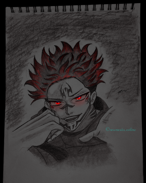 Ryomen-Sukuna Glow Art