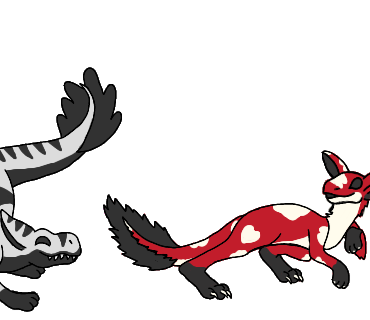 Zane & kai furry play