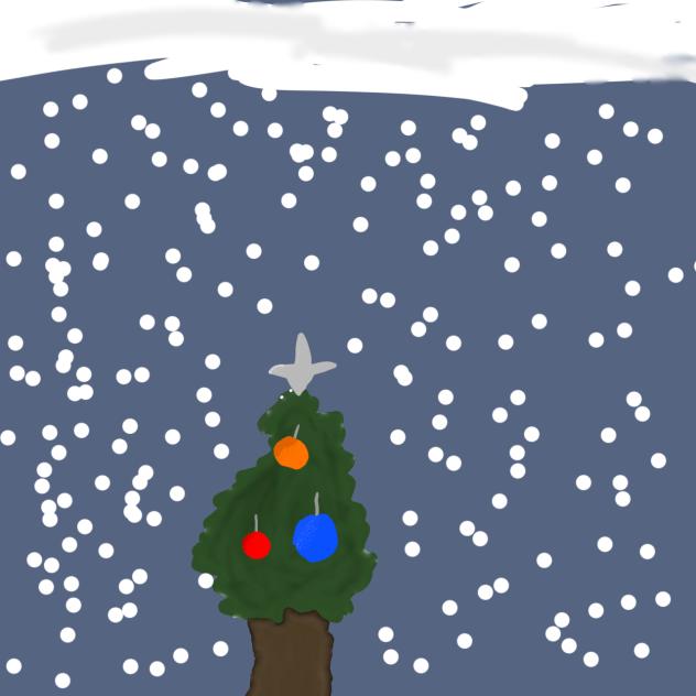Christmas tree - ibisPaint