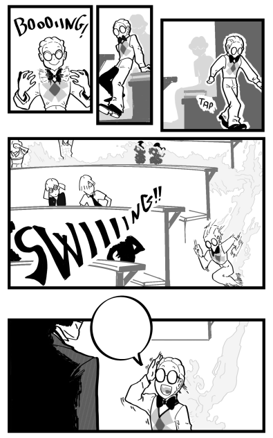 Making of a comic page