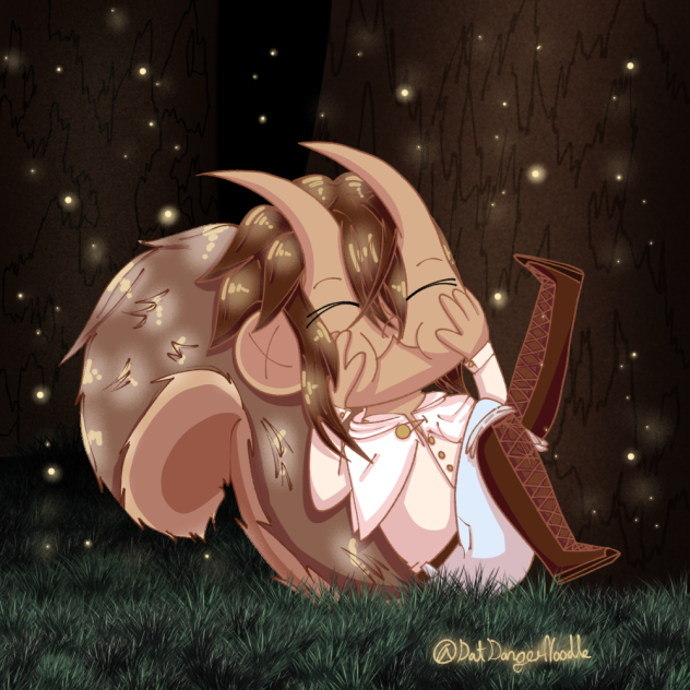 Horned Squirrel Chibi
