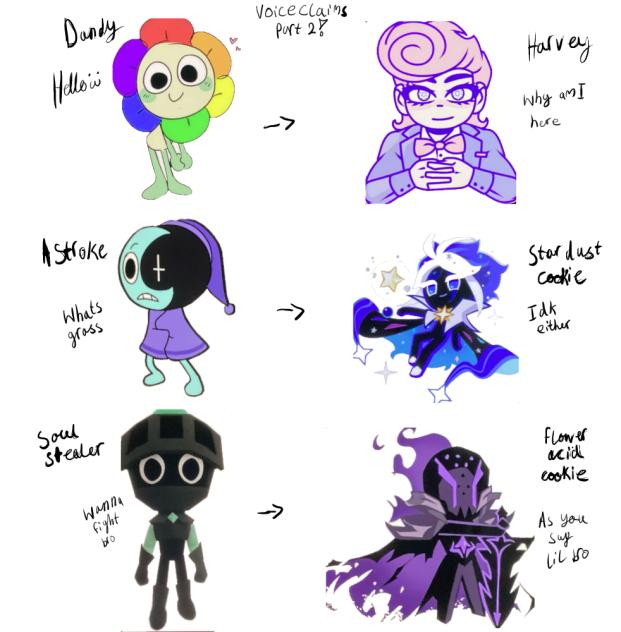 Voice claims part 2