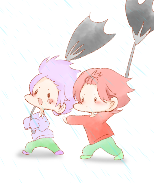 雨降っちゃあ