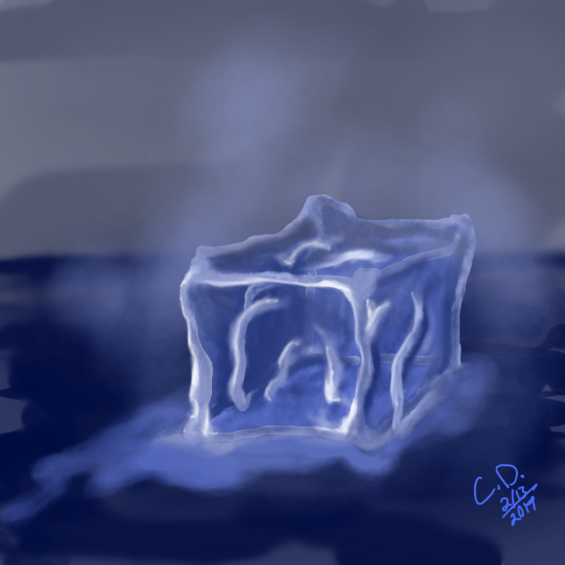 Melting Cube - ibisPaint