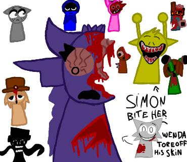 Beriam Sprunki OC Horror Mode