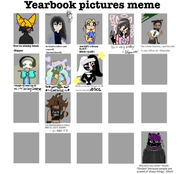 yearbook pictures! ^^