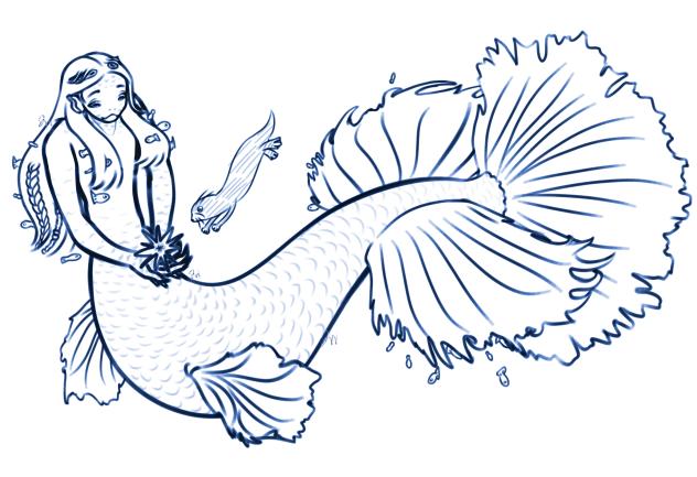 Mermaid ecosystem - no colors