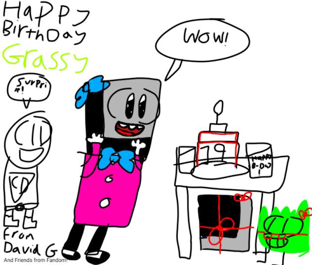 Happy birthday Grassy!