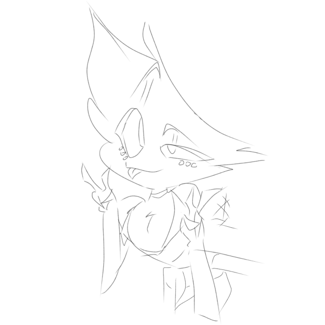 Left handed drawing