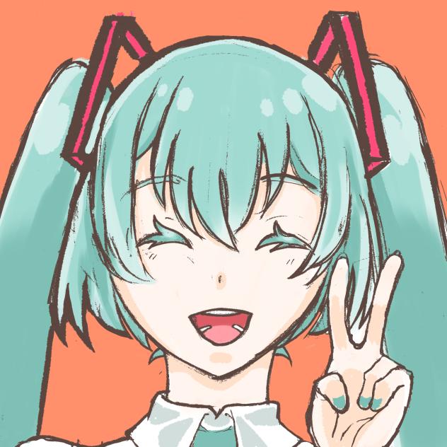 無題179ミク笑顔