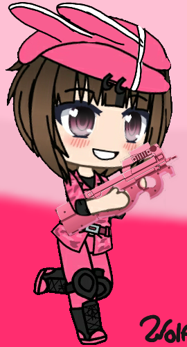 Llen drawing from gun gal online