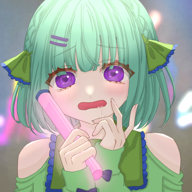 ペンライト持ってる女の子