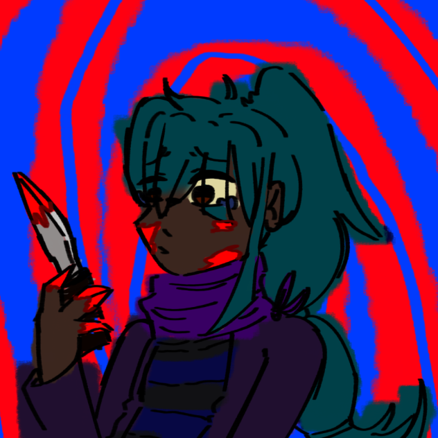 my friend milo oc but dark-skinned