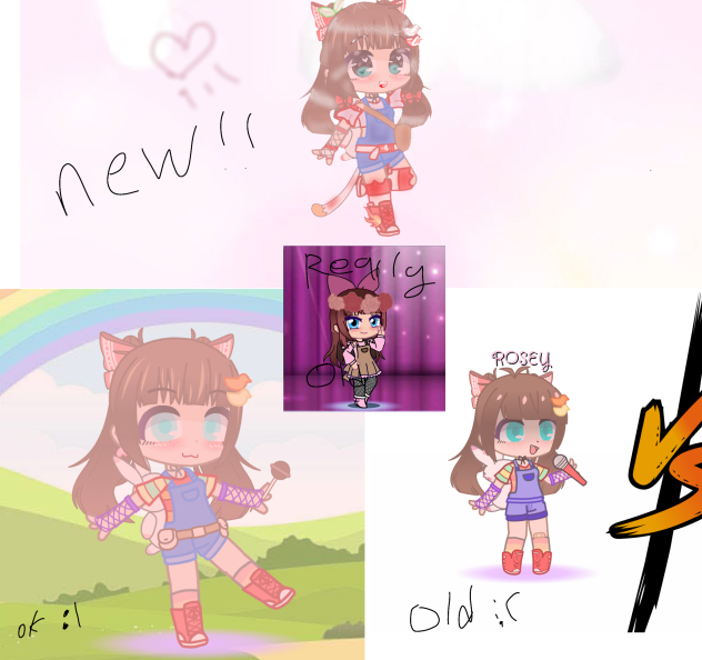 My oc over the years