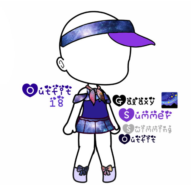 a galaxy outfit 🌌