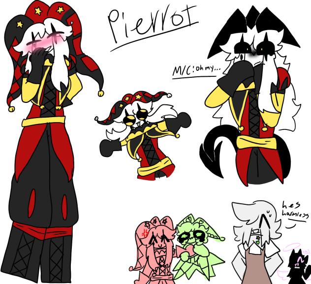 Pierrot ❤️🖤💛