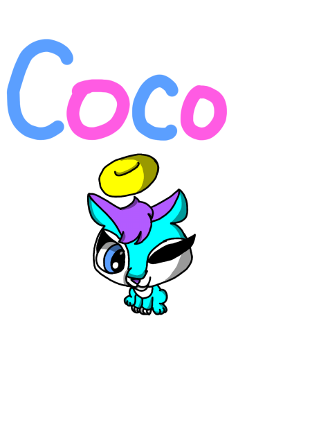 coco the angle arctic Fox (lps coco) - ibisPaint