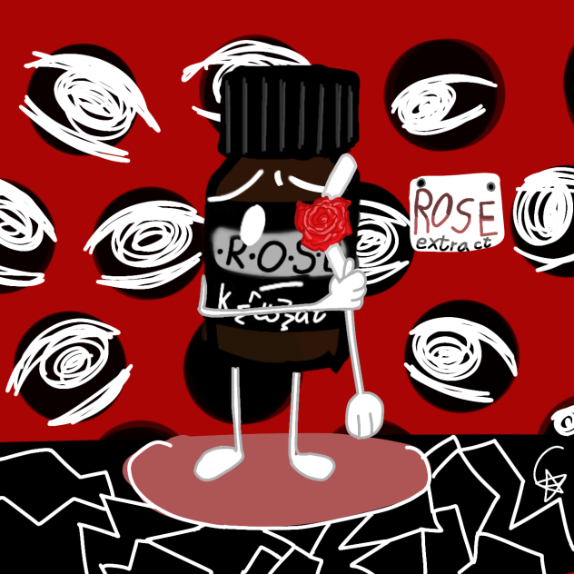 Day 2 of face challenge Rose extract